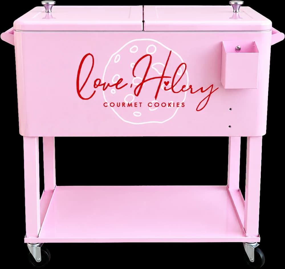 The pink Love, Hilery pickup cooler